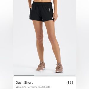 Vuori dash shorts